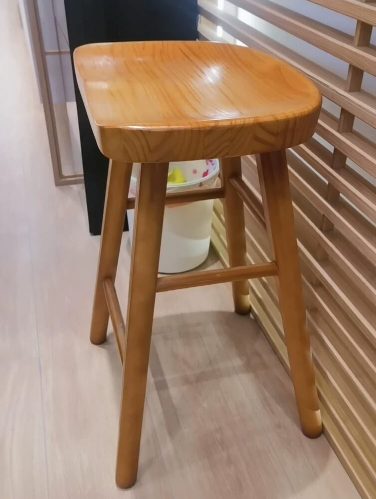 เก้าอี้บาร์ MY DOLLS HOUSE PINE 65 ซม. สีน้ำตาลวอลนัท